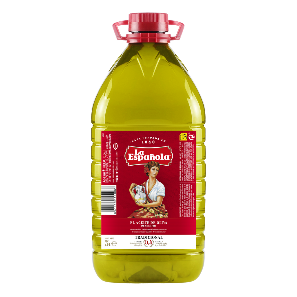 Aceite de Oliva suave 0,4 La Española en Garrafa 3L