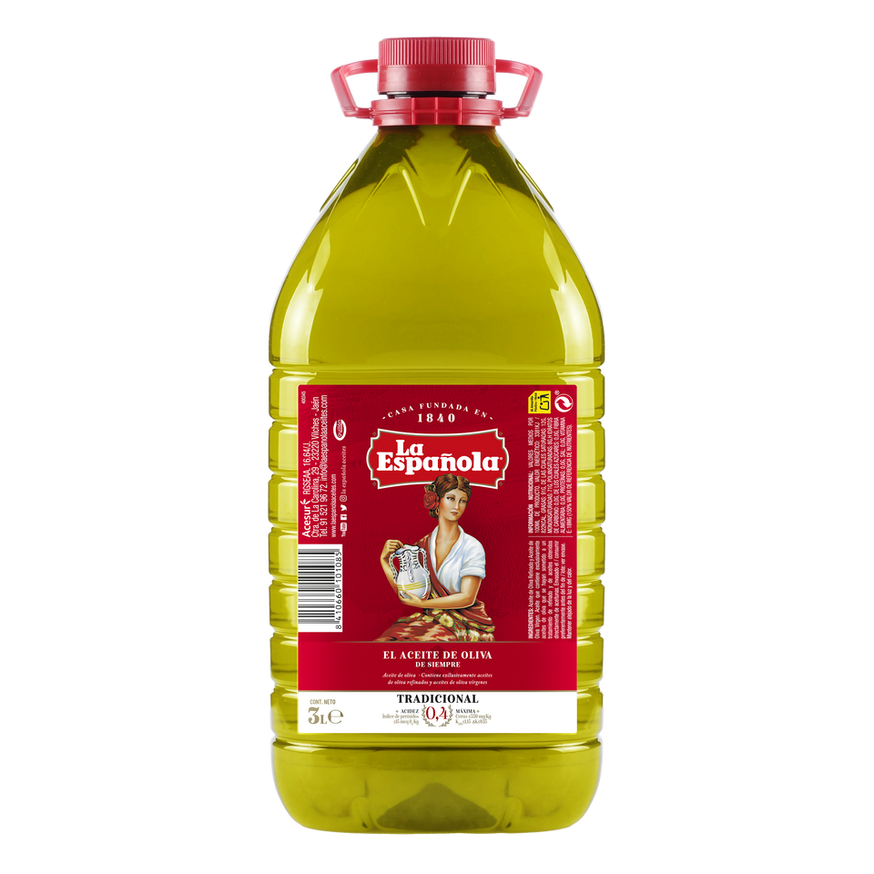 Aceite de Oliva suave 0,4 La Española en Garrafa 3L