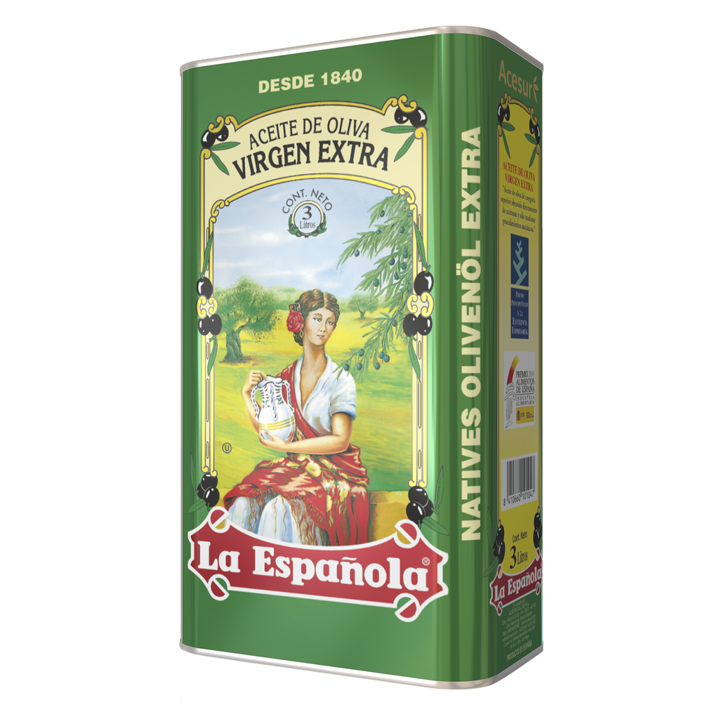 Aceite de Oliva Virgen Extra La Española en Lata de 3L