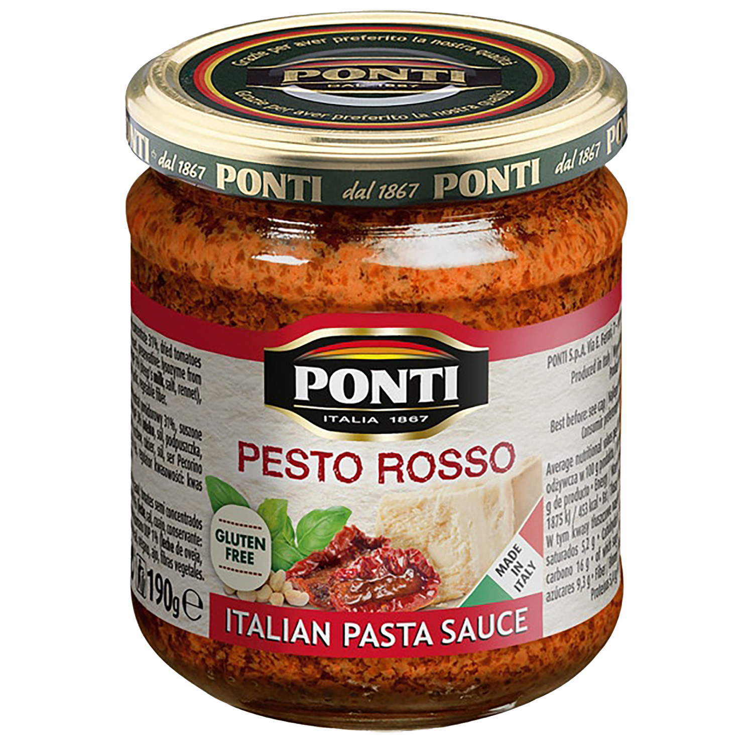 Salsa Pesto Rosso Ponti