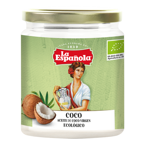 Aceite de coco orgánico virgen Soy Plus