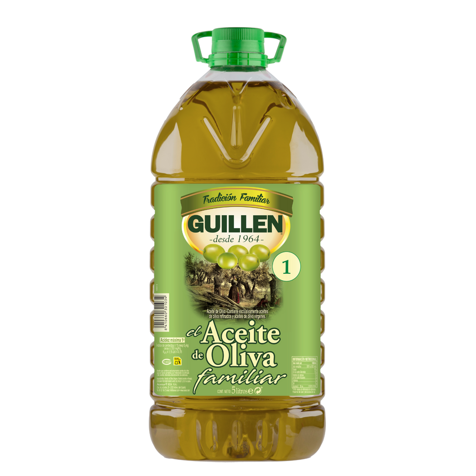 Aceite de Oliva Intenso 1º Guillén en Garrafa 5L